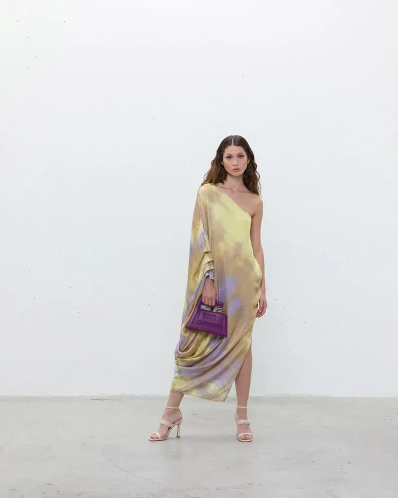 Vestido Trillé azul L coosy 1
