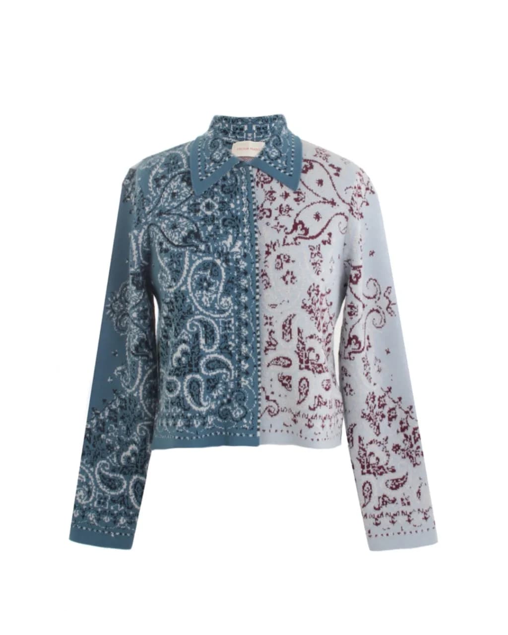 Paisley Knit Jacket 2