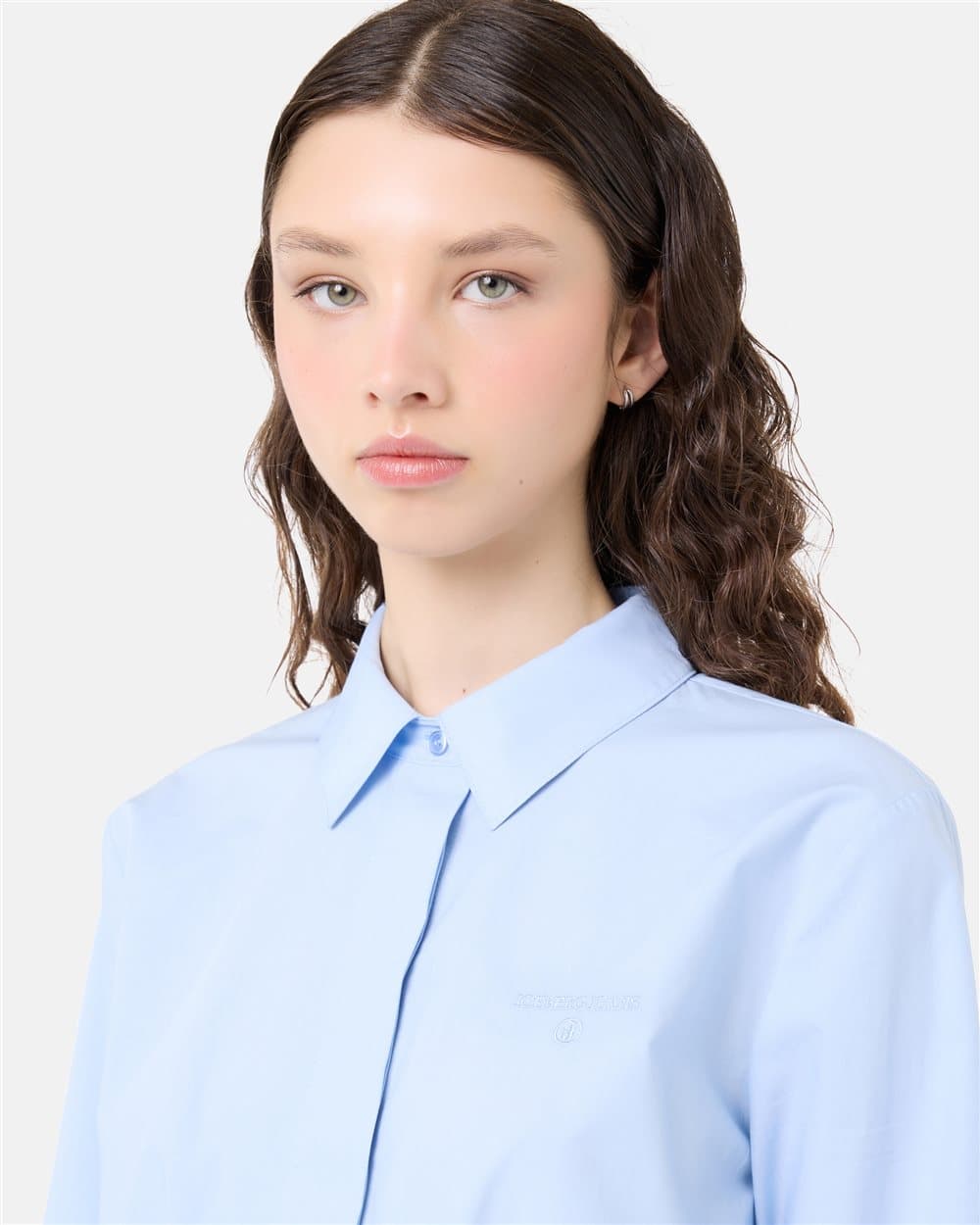 Camisa em popeline de algodao - Blue 2