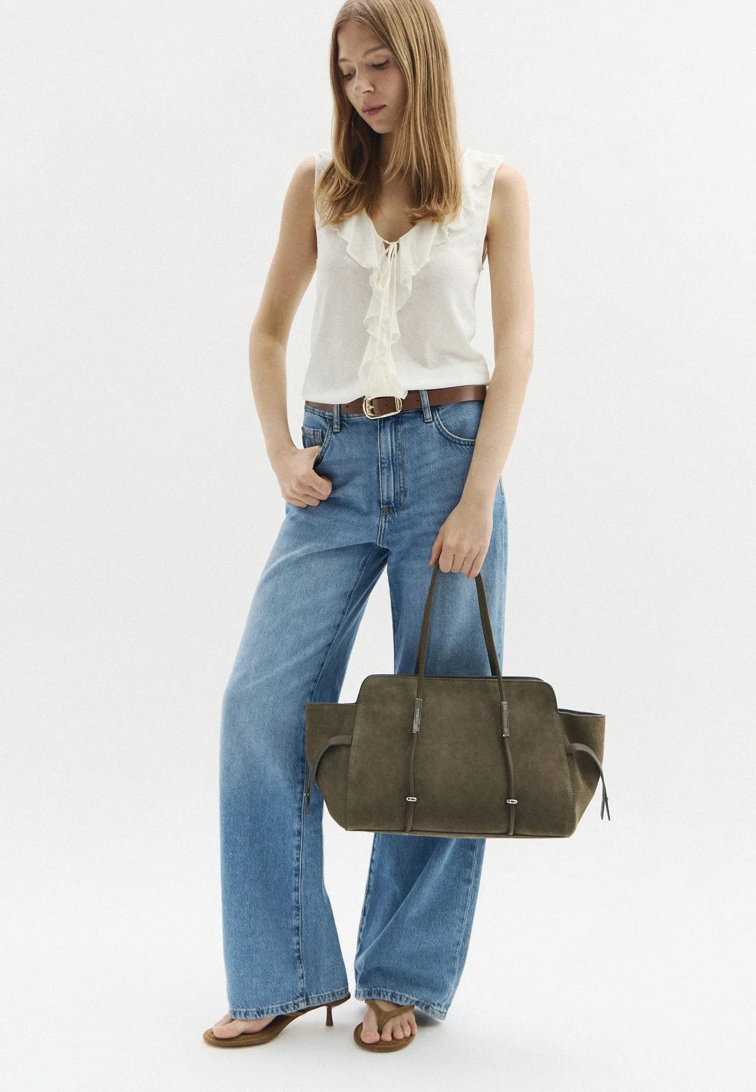 Suede Leather Bag – Sophisticated & Timeless 3
