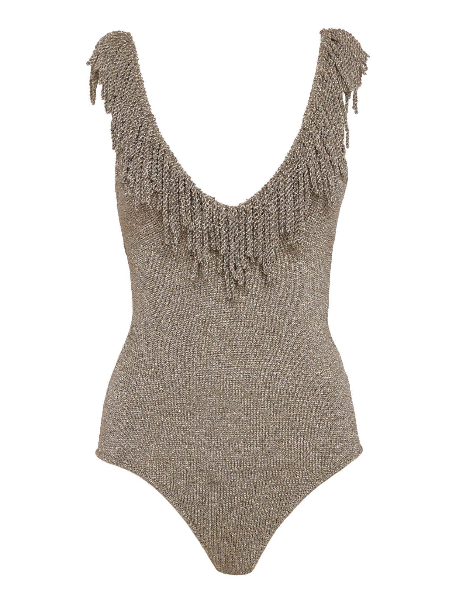 Body in maglia con scollo profondo 3