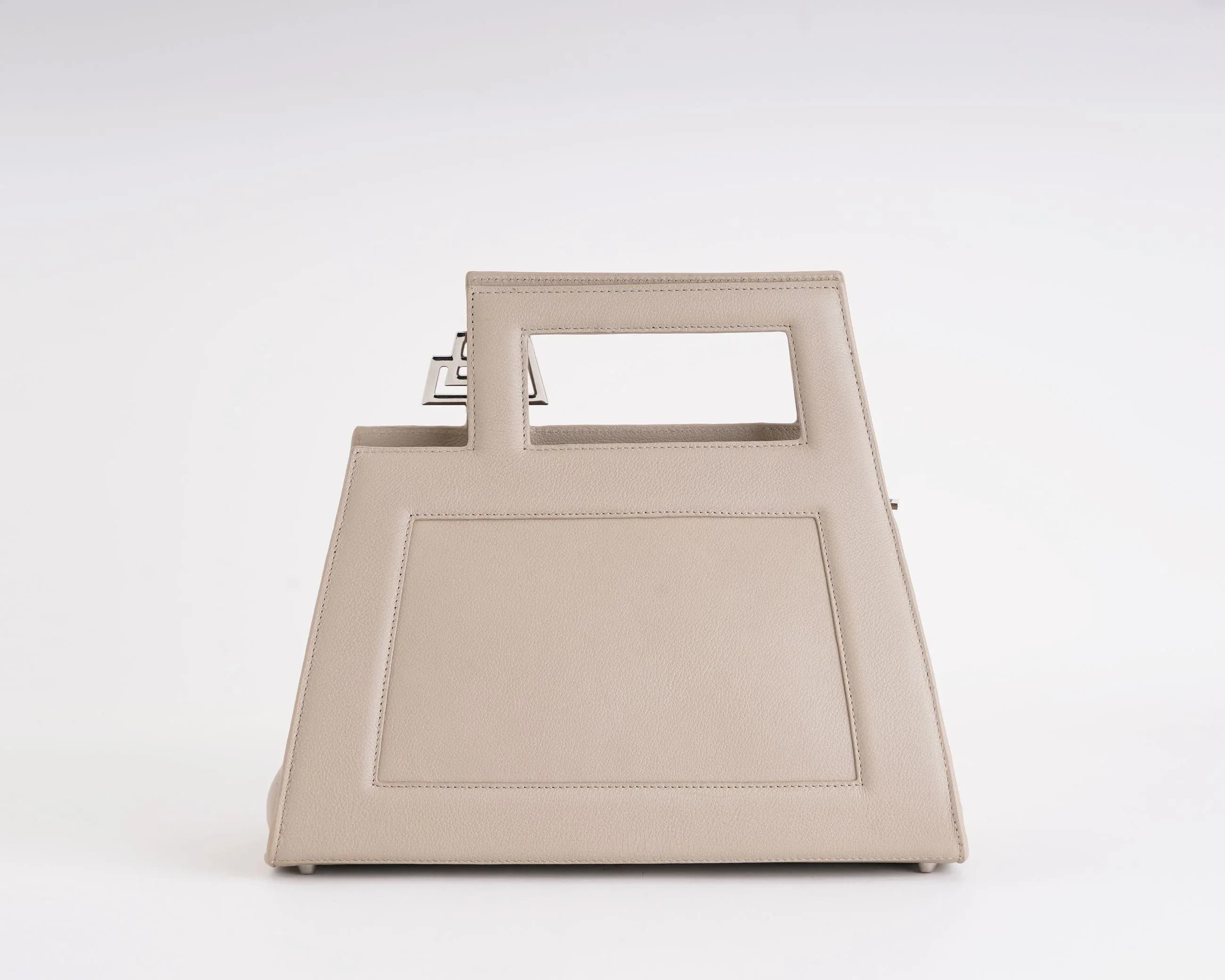 Structured Leather Handbag 2